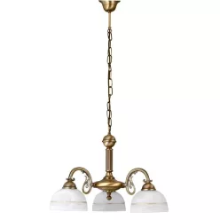RÁBALUX 8813 FLOSSI Klasszikus Csillár Bronz E27 IP20
