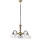 RÁBALUX 8813 FLOSSI Klasszikus Csillár Bronz E27 IP20