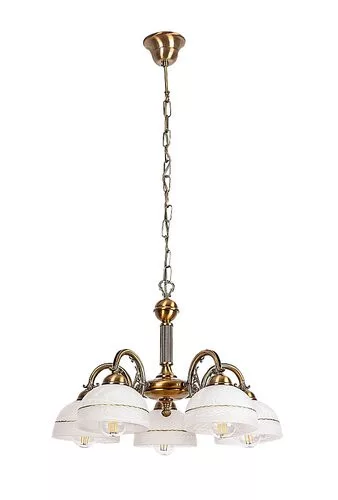 RÁBALUX 8815 FLOSSI Klasszikus Csillár Bronz E27 IP20