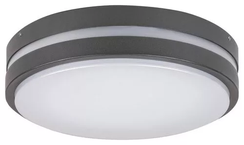 RÁBALUX 8847 HAMBURG Modern Kültéri Mennyezeti Lámpa Antracit IP44