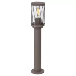   RÁBALUX 8889 BUDAPEST Modern Kültéri Állólámpa Barna E27 IP44