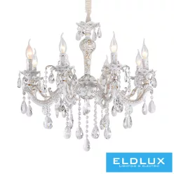 ELDLUX A01-8 Kristály Csillár IP20
