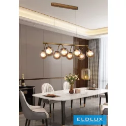 ELDLUX A04-8 Többágú Függesztett Lámpa IP20