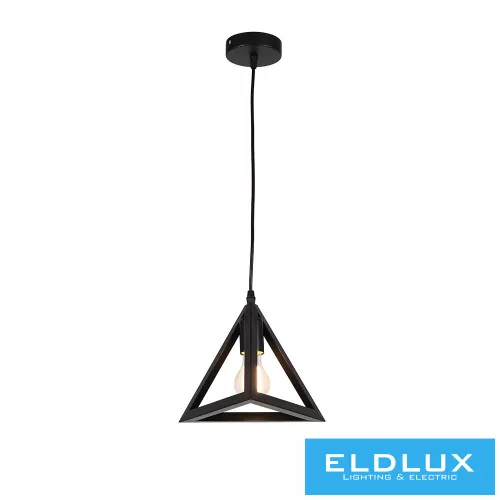 UNIVERSO Függeszték 1xE27 IP20 D145x1300mm fekete