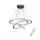 UNIVERSO Kristály üveg csillár 54w 4320lm CCT Távirányító IP20 Króm D700x1200mm