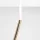 ALDEX 1067PL_G_M STICK Hengeres Mennyezeti Lámpa Fehér, Arany G9 IP20