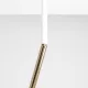 ALDEX 1067PL_G_M STICK Hengeres Mennyezeti Lámpa Fehér, Arany G9 IP20