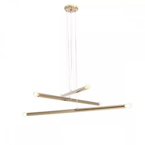 ALDEX 1072K30 TUBO Modern Led Függesztett Lámpa Arany E14 IP20