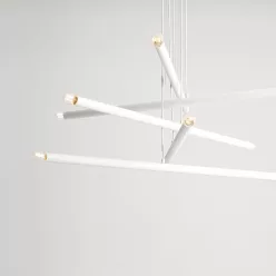   ALDEX 1072M TUBO Modern Led Függesztett Lámpa Fehér E14 IP20