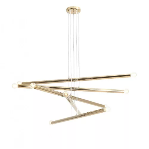 ALDEX 1072M30 TUBO Modern Led Függesztett Lámpa Arany E14 IP20