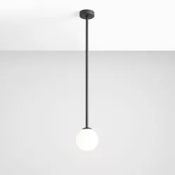   ALDEX 1080PL_G1_L PINNE Modern Függesztett Lámpa Fehér, Fekete E14 IP20