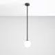 ALDEX 1080PL_G1_L PINNE Modern Függesztett Lámpa Fehér, Fekete E14 IP20