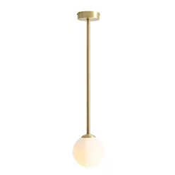   ALDEX 1080PL_G40_M PINNE Glamour Függesztett Lámpa Sárgaréz E14 IP20