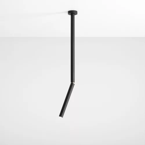 ALDEX 1084PL_G1_M STICK Hengeres Mennyezeti Lámpa Fekete G9 IP20