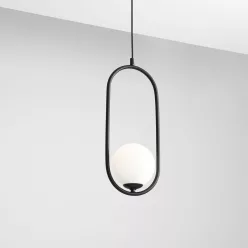 ALDEX 1086G1 RIVA Egyágú Függesztett Lámpa Fém E14 IP20