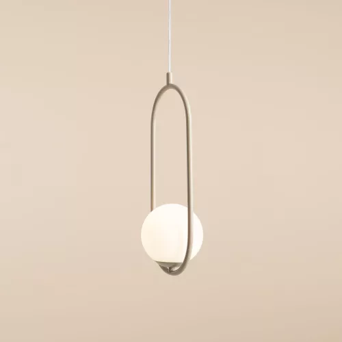 ALDEX 1086G17 RIVA Glamour Függesztett Lámpa Bézs E14 IP20