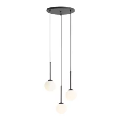   ALDEX 1087E1_R BOSSO Többágú Függesztett Lámpa Fekete E14 IP20