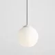ALDEX 1087L BOSSO Glamour Függesztett Lámpa Fehér E14 IP20