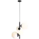 ALDEX 1091L1 BLOOM Modern Függesztett Lámpa Fehér, Fekete E14/E27 IP20