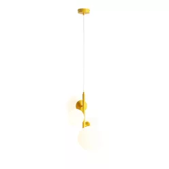   ALDEX 1091L14 BLOOM Modern Függesztett Lámpa Sárga E14/E27 IP20