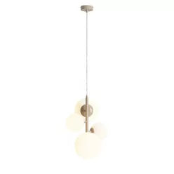   ALDEX 1091L17 BLOOM Modern Függesztett Lámpa Bézs E14/E27 IP20