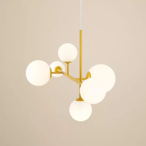 ALDEX 1092K14 DIONE Modern Függesztett Lámpa Sárga E27 IP20