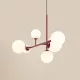 ALDEX 1092K15 DIONE Modern Függesztett Lámpa Piros E27 IP20