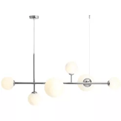  ALDEX 1092K4 DIONE Modern Függesztett Lámpa Fehér, Króm IP20