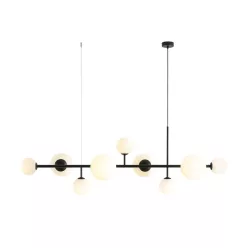   ALDEX 1092N1 DIONE Modern Függesztett Lámpa Fehér, Fekete E14/E27 IP20