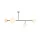 ALDEX 1092PL_L30 DIONE Glamour Mennyezeti Lámpa Arany E14, E27 IP20