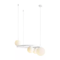   ALDEX 1099L_R GARDA Modern Függesztett Lámpa Fehér E27 IP20