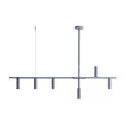   ALDEX 1104K16 TREVEO Többágú Függesztett Lámpa Kék GU10 mini IP20