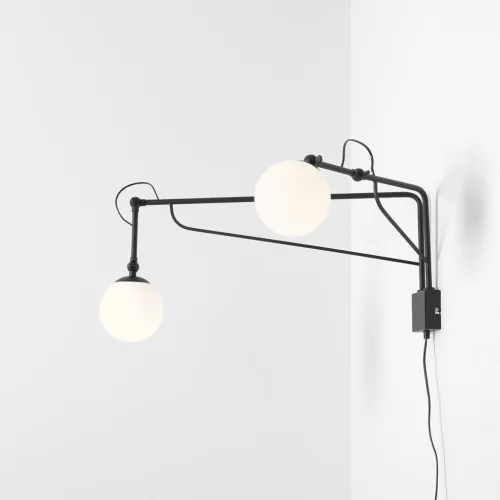 Aldex SOHO GLASS 2 1105D1 Fali lámpa 2x40W/E14 IP20
