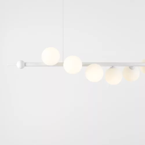 ALDEX 1115T WAVE Modern Függesztett Lámpa Fehér E14 IP20