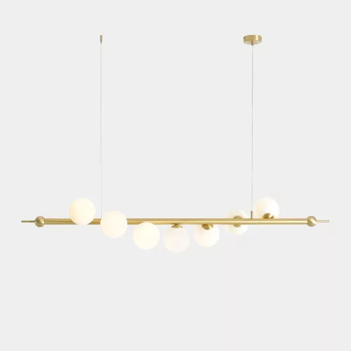 ALDEX 1115T40 WAVE Glamour Függesztett Lámpa Sárgaréz E14 IP20