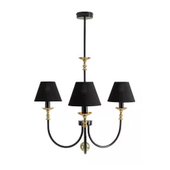 ALDEX 1118E_1 ROMA Modern Csillár Fekete E14 IP20