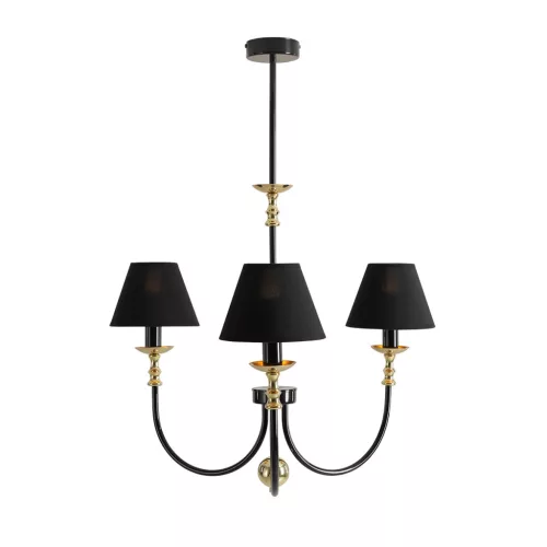 ALDEX 1118E_1 ROMA Modern Csillár Fekete E14 IP20