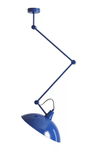 ALDEX 808PL_G25 MELOS Loft Mennyezeti Lámpa Kék E27 IP20