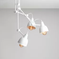 ALDEX 814PL_E AIDA Loft Mennyezeti Lámpa Fehér E27 IP20