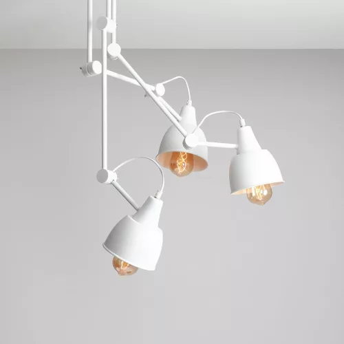 ALDEX 814PL_E AIDA Loft Mennyezeti Lámpa Fehér E27 IP20