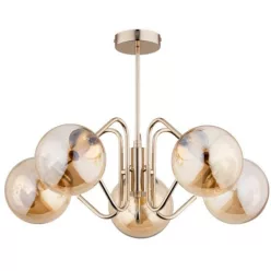 ALFA 28685 YUMA GOLD Mennyezeti Csillár Arany E14 IP20