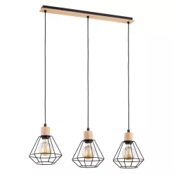 Alfa KASTEL BASKET 62326 Függőlámpa 3x60W/E27 IP20