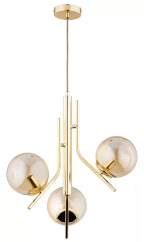 ALFA 62332 ESTEL Glamour Függesztett Lámpa Arany E14 IP20