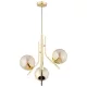 ALFA 62332 ESTEL Glamour Függesztett Lámpa Arany E14 IP20