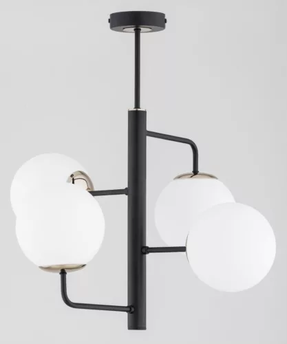 ALFA 63284 LAMUR Glamour Függesztett Lámpa Antik Arany, Fehér, Fekete E14 IP20