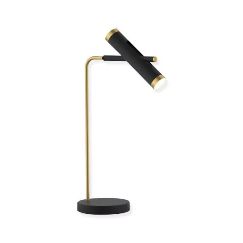 éjjeli lámpa fekete színű vázzal és fém testtel beltéri használatra altavola_design-la062-t-black - moretti.hu