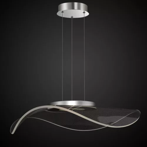 függesztett lámpa króm színű vázzal és fém testtel beltéri használatra altavola_design-la101-p1-chrome - moretti.hu