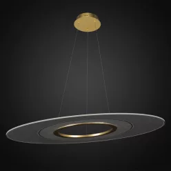 függesztett lámpa arany színű vázzal és fém testtel beltéri használatra altavola_design-la116-p1-97-3k-gold - moretti.hu