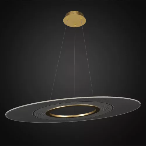 függesztett lámpa arany színű vázzal és fém testtel beltéri használatra altavola_design-la116-p1-97-3k-gold - moretti.hu