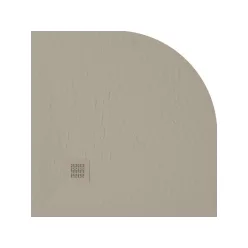 Angular Slate Cream íves zuhanytálca_70X70
